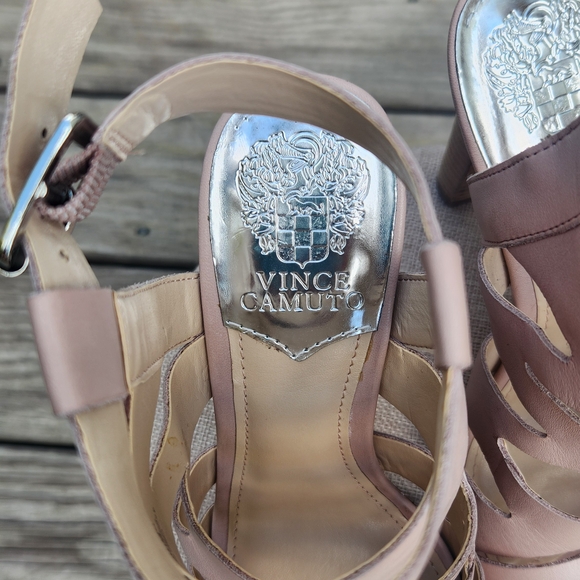 Vince Camuto Blush Strappy Sandals - Picture 5 of 10